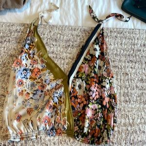 Adorable Satin-y Free People Tank 🧚‍♀️